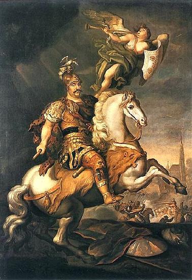 Jerzy Siemiginowski-Eleuter John III Sobieski at the Battle of Vienna